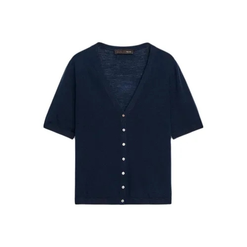 ZARA Морской синий Женский Трикотаж