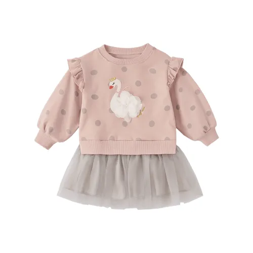 JELLYBABY Розовые Платья для Детей