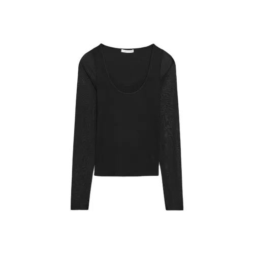 ZARA Черные Женские T-рубашки