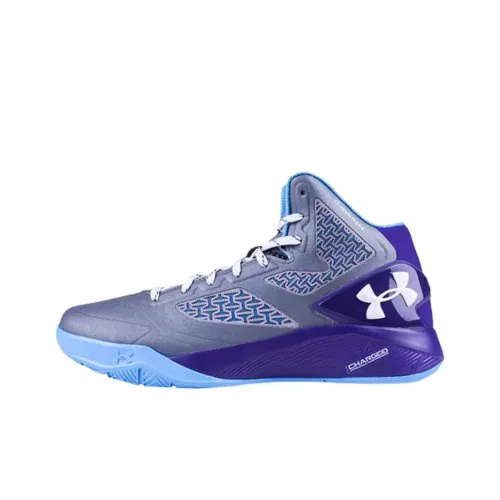 Under Armour Clutchfit Drive 2 Баскетбольные кроссовки Мужские Серый Фиолетовый