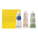 Трехкомпонентный комплект: Сладкий миндальный крем для рук 30 мл + Крем для рук с ши 30 мл + Крем для рук с нероли 30 мл