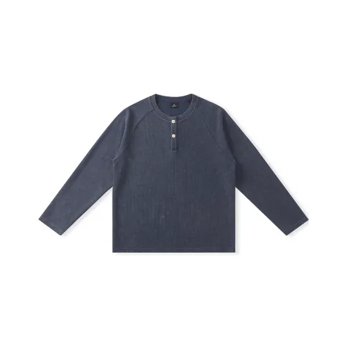 Xiyue Индиго Мужская T-рубашка