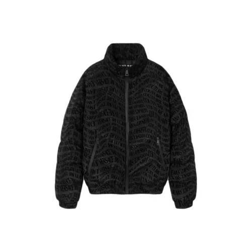 VERSACE Мужские черные пуховики