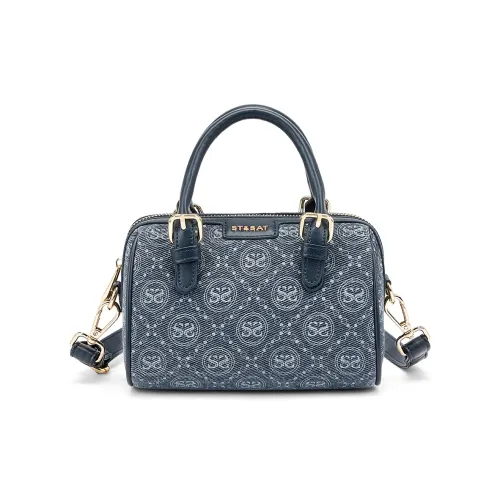 ST SAT Ткань Сумка через плечо Сумка Обычная Женская Синяя