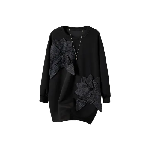 TOUCH Черные Женские Свитшоты