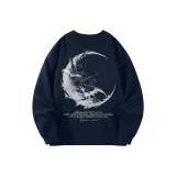 Темно-синий-белый