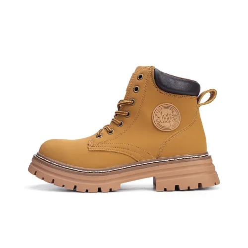 La Chapelle Ankle Длина (размер в длину) Martin Boot 4,1 см Унисекс CAMEL