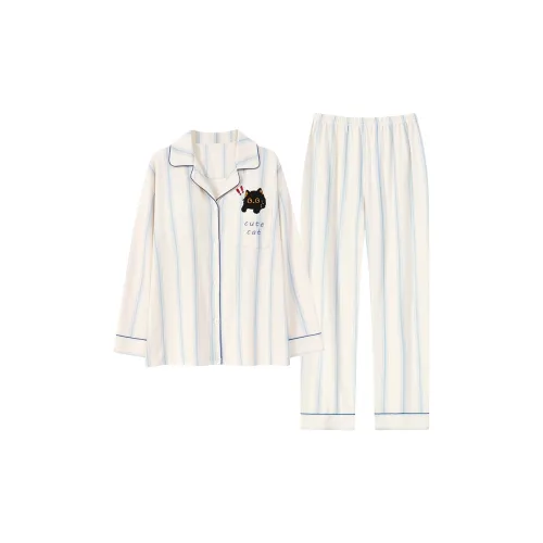 Qian Rise Котенок Женские Пижамные Комплекты