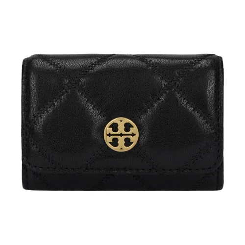 Tory Burch Кожа Картхолдер Стандартный Унисекс Черный