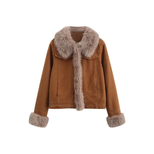 ARIADNAW STUDIO Коричневый Женский Куртки