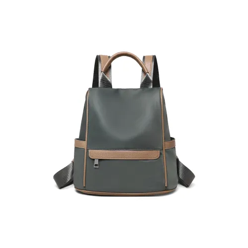 PT'SON Oxford Backpack Standard Women's Gray PT'SON Оксфорд Рюкзак Стандартный Женский Серый