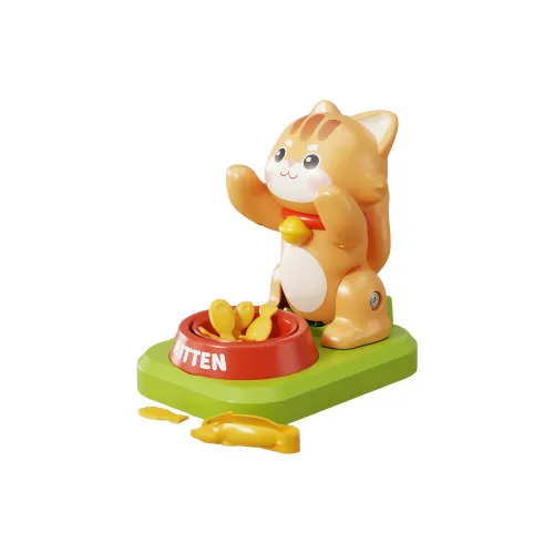 TEMI Милый Причудливый Защищающий Еду Счастливый Кот Шуточный Игрушка