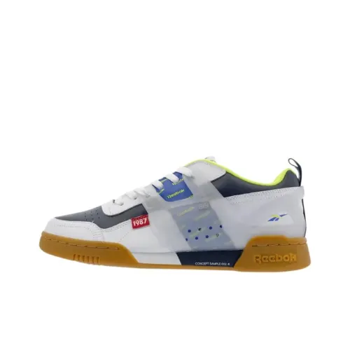 Reebok Workout Скейтборд Кроссовки Мужские Белые