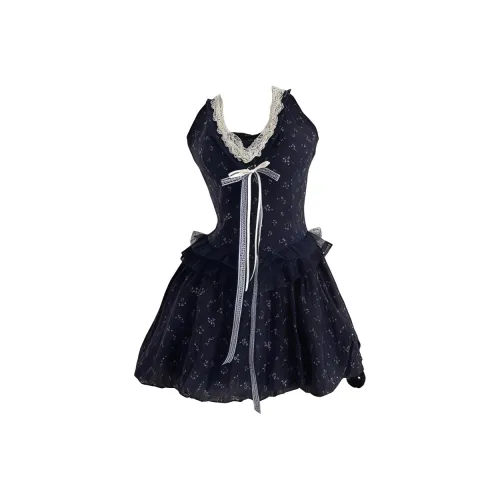 SEAR OFFICIAL Темно-синий Женские Слиплатья