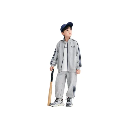 ZOSEE Дружелюбный к коже Полосы Повседневная Спортивная Одежда 2 предмета Комплект для Детей