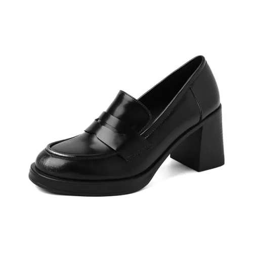 QIAOLINER Высокие каблуки 7,5 см Женские