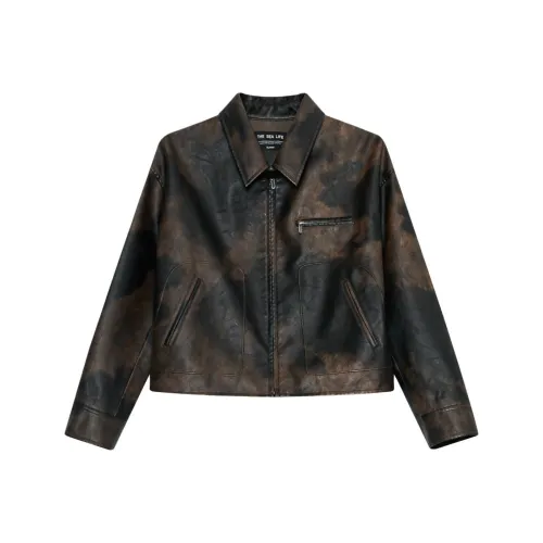 THE SEA LIFE Каштановые Женские Куртки