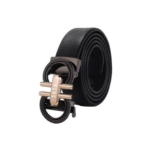 Снег Know The Answer SKTA Ремни из лицевой коровьей кожи мужские ширина 3,5 см