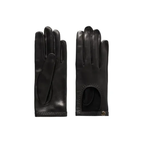 Valentino Кожа Перчатки Унисекс Черный