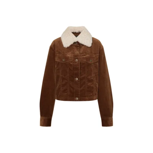 MO CO Мокко Коричневый Женские Куртки