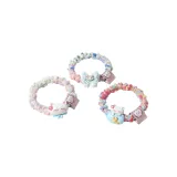 Розовый, красный, дельфин, белый кот, синий бант, светло-фиолетовый шарф, белый кот, резинка для волос