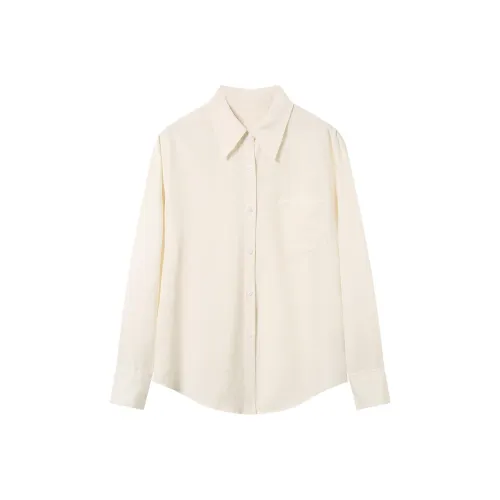 THE SEA LIFE Миндально-белые Женские Рубашки