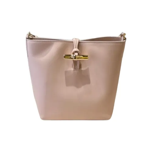 LONGCHAMP Le Roseau Телячья кожа Сумка Сумка через плечо Сумка через плечо Сумка Мини Женская Лепесток Розовый