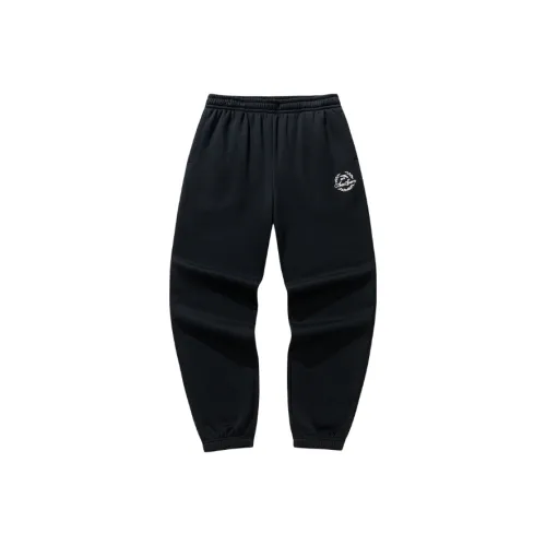 ANTA Вязаные тренировочные брюки мужской основной черный