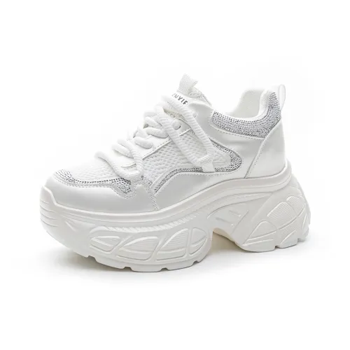 POOQ Низкие кеды с толстой подошвой Унисекс