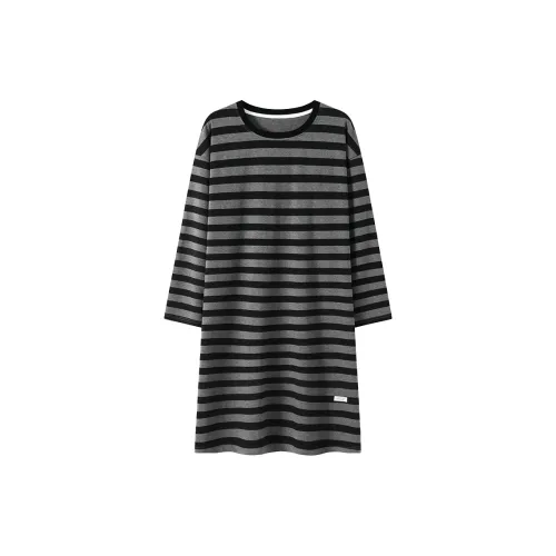 GOYN Черный Серый Женские Ночные сорочки