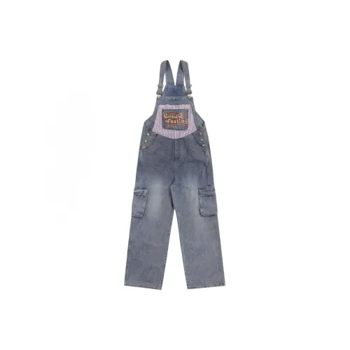 IQC Синий Женские Комбинезоны