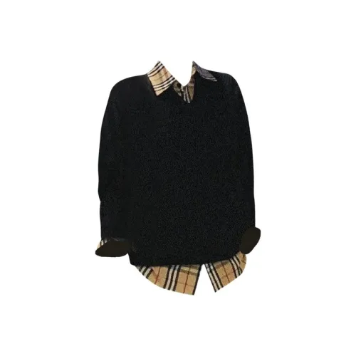 YINLEI Черные Женские Свитшоты