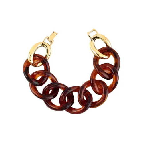 Kenneth Jay Lane Смола Браслеты Женские Черепаховый