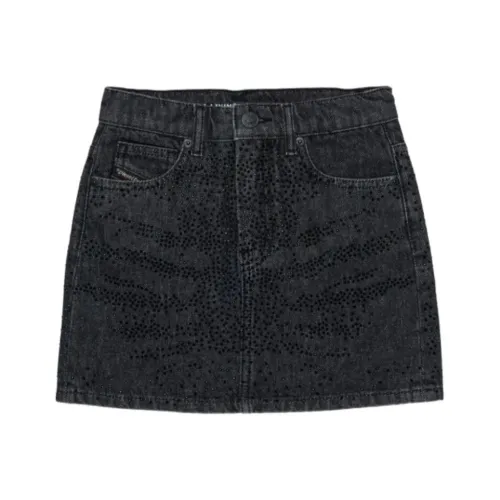 DIESEL Черные Юбки для девочек