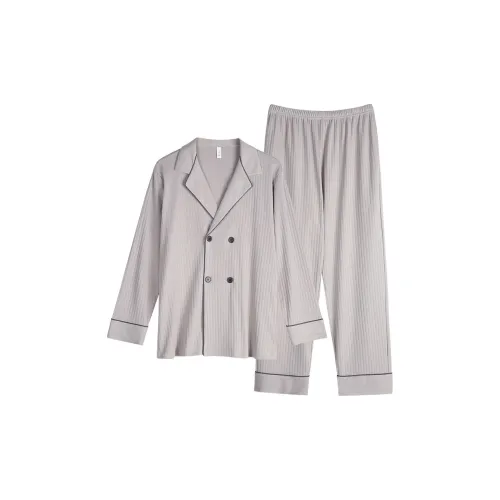 Xuan Liang 74183 Light Gray Men's Pajama Sets