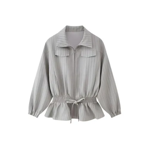 MO VOICE Серый Женские Куртки