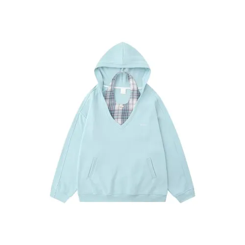 PLAY BUSH Озерно-голубой Женский Свитшот