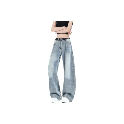 Maserati Синий Унисекс Джинсы