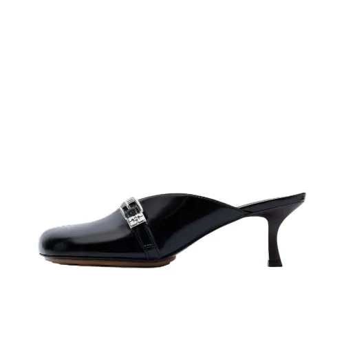 GANNI Домашние тапочки Женские Черные