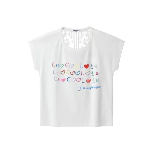 CHOCOOLATE Белый Женские T-рубашки