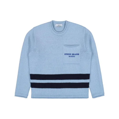 STONE ISLAND Marina Синий Мужские Свитера