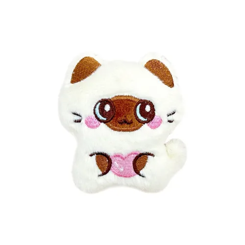 Pippi Beans Милый Сиямский Кот Мяукающий Плюшевый Брелок 8 см 8,5 см Высота