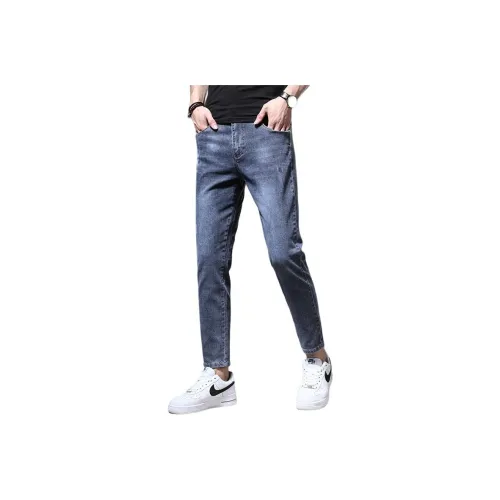 SLLAVIF Мужские Джинсы