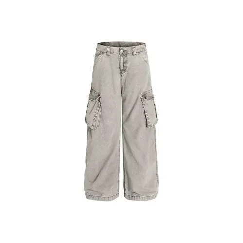 A02 Серый Унисекс Джинсы