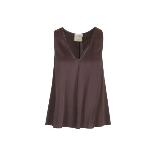 Forte Forte Темно-коричневые Женские Майки