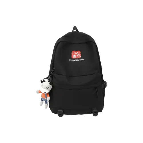 Wiersaam Nylon Backpack Standard Unisex Black White Wiersaam Нейлон Рюкзак Стандартный Унисекс Черный Белый