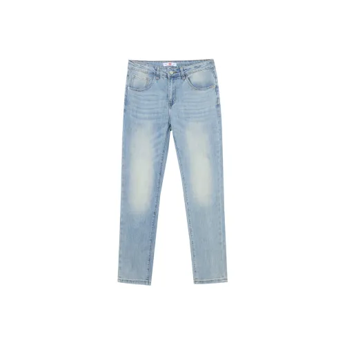 Lee Cooper Светло-синие Мужские Джинсы