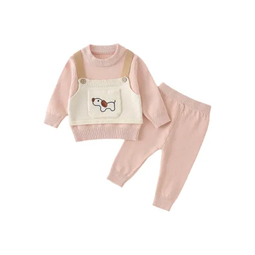 XiaoJinBu Розовый Baby Casual Спортивная Одежда