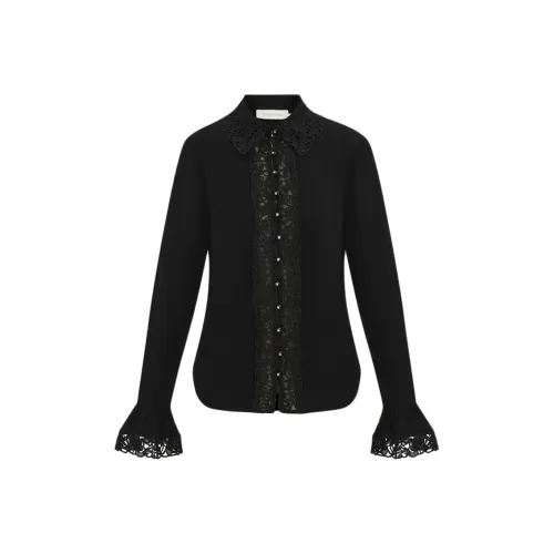 Zimmermann Черные Женские Рубашки