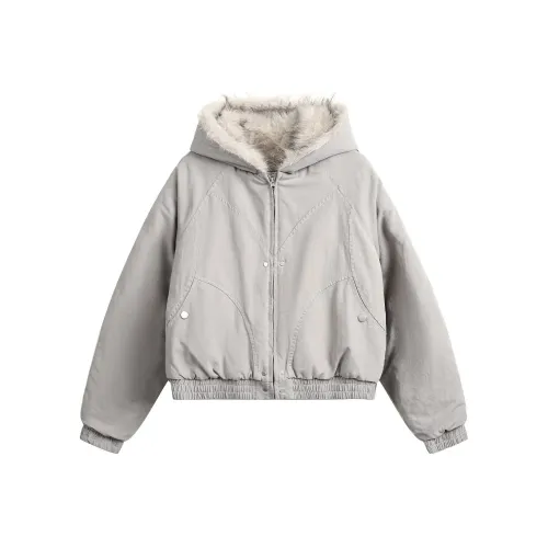 DATOUXIAYUBUCHOU Хлопковый пуховик унисекс